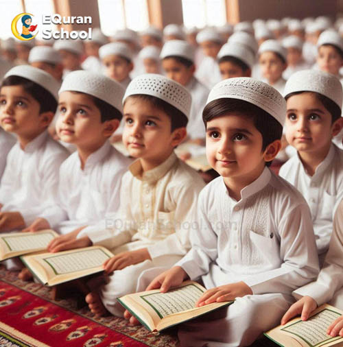 kids learning Quran